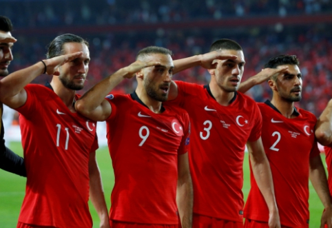 Turks may face UEFA penalty for controversial goal celebration