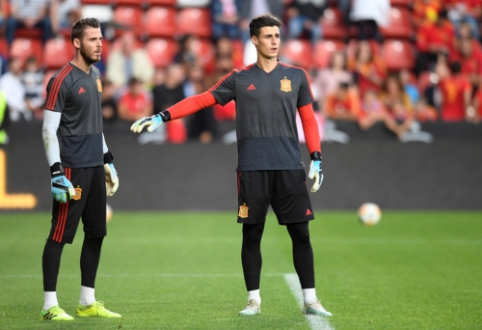 Kepa convinced that his competition with D. De Gea is beneficial for the Spanish national team