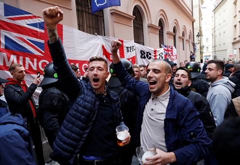 English fans caused riots in Prague