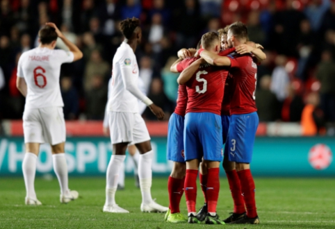 Nations' Cup Selection: Czechs cracked the whip on the English, French crushed the Icelanders.