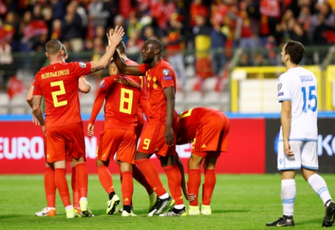 EURO Qualifiers: Belgians "sub-bombed" San Marino, Dutch survived at the very end of the match