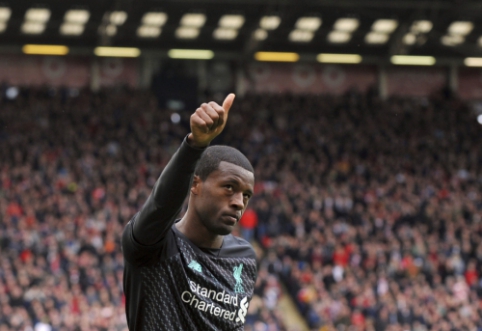 G. Wijnaldumas: "It would be a mistake to think that we are already champions"