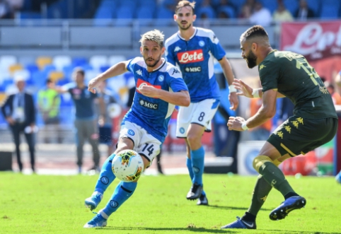 "Napoli" and "Torino" shared a point, "Atalanta" had no problems with "Lecce"