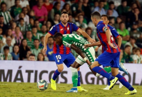 "Real Betis" again left without a victory in the Spanish league