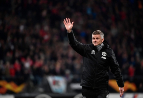 O. G. Solskjaer lashes out at the Lithuanian referee after a draw in the Europa League