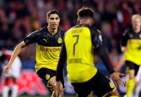 A. Hakimi's double led BVB to victory, "Napoli" did not overcome "Genk"