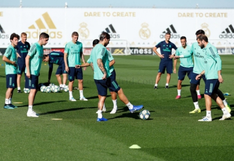 "Real" to battle against "Club Brugge" without G. Bale and J. Rodriguez