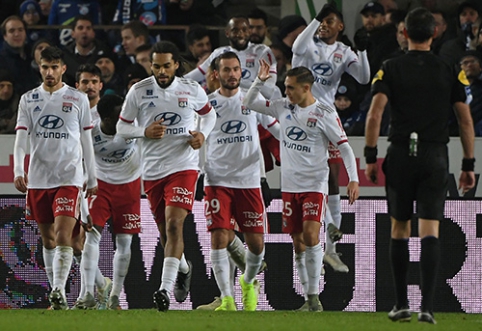 "Ligue 1: "Lyon" triumphed against "Strasbourg"