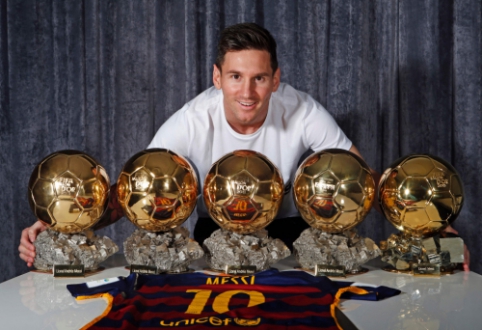 Press: "The golden ball" - In the hands of L. Messi