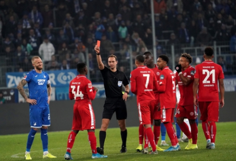 The team "Mainz" left in the minority crushed "Hoffenheim"