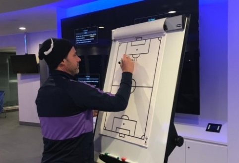 M. Pochettino's farewell to "Tottenham" players - on the tactical board