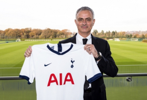 Official: J. Mourinho takes over the reins at Tottenham