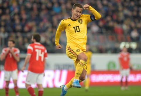 E. Hazard singled out the favorites of the European Championship