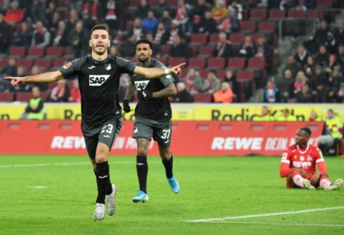 "Hoffenheim" snatched a dramatic victory in the match against "Koln"