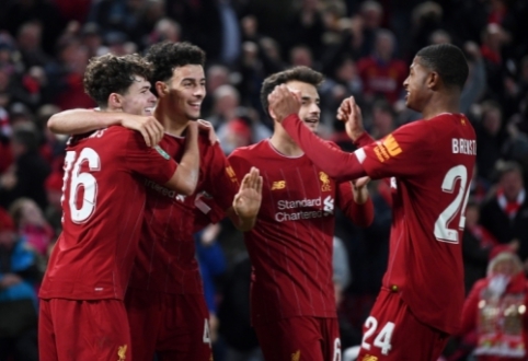 "Liverpool" will face the quarterfinals of the English League Cup with a reserve lineup