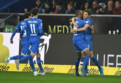 In Germany - Easy "Hoffenheim" Team Victory