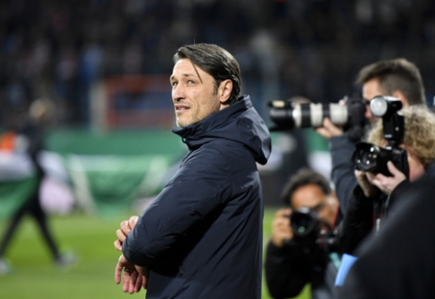 "N. Kovac does not change his opinion: 'Eintracht' has exceptional fan support"