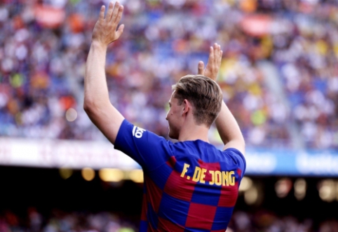 F. de Jong: "I did not expect to become a Barcelona player so quickly"