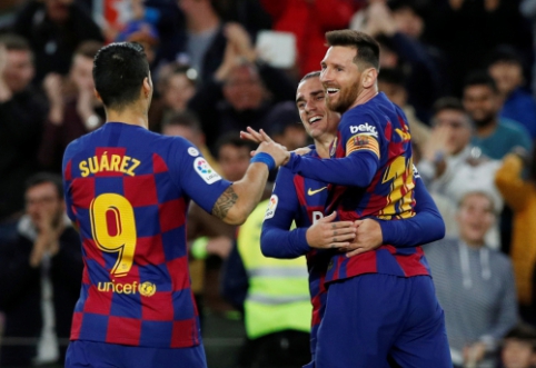 "Barcelona" crushed "Alaves", "Sevilla" dealt with "Mallorca"