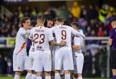 "Roma" had no trouble with "Fiorentina" away