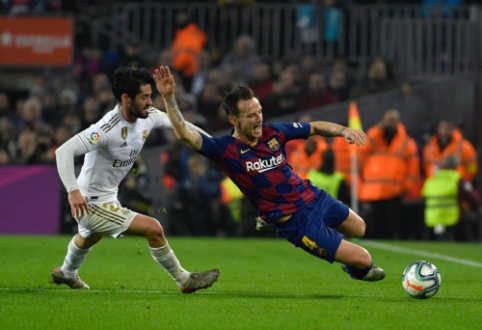 In the first half dominated "Real" returns from "Camp Nou" with a draw.