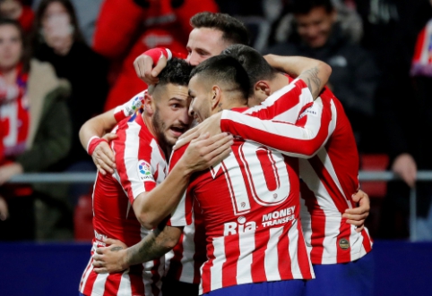 "Atletico" returned to the path of victories in the Spanish league