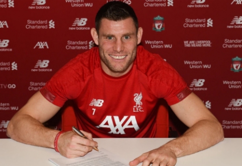 J. Milner also linked the future with "Liverpool"