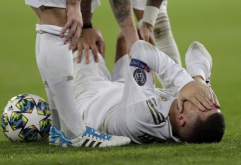 "Real" at the camp - epidemic of injuries: E. Hazard and Marcelo will miss "El Clasico"