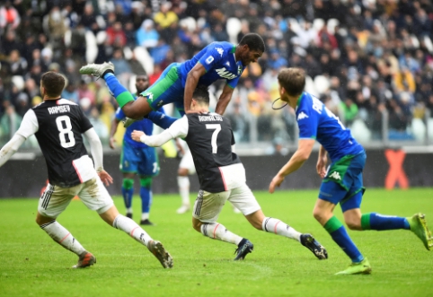 "Juventus" unable to beat "Sassuolo" at home, "Inter" rises to first place