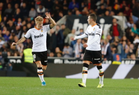 "Valencia" and "Real Sociedad" celebrated victories at their home stadium