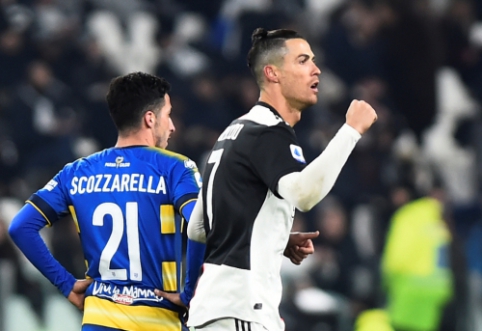 C. Ronaldo led "Juventus" to victory in the match against "Parma"