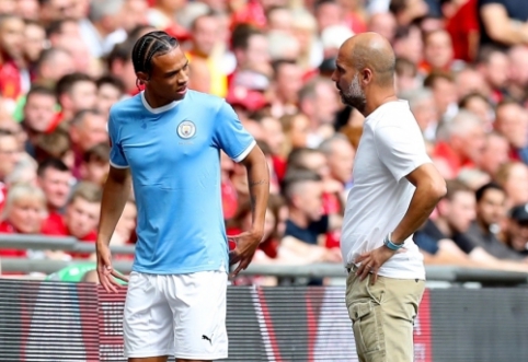 P. Guardiola: "Sane is close to returning"