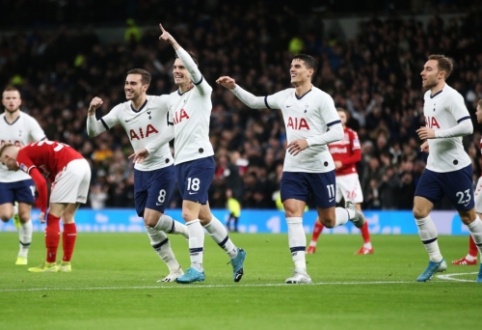 "Tottenham" and "Newcastle" progressed to the next stage of the FA Cup.