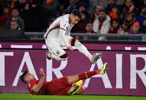 "Torino" dealt a blow to "Roma" team on the road