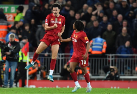 Fantastic 18-year-old goal led "Liverpool" to the next round of the FA Cup