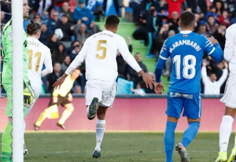 "Real" started the year with a victory in the city derby, "Atletico" had to deal with "Levante"