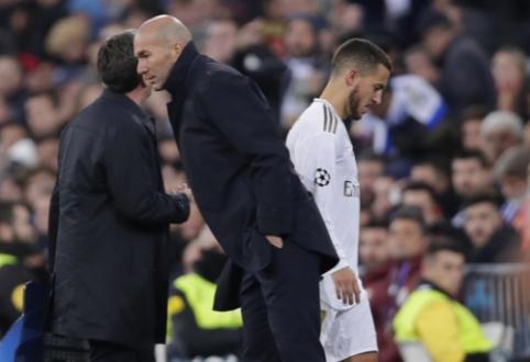 "Z. Zidane: "Hazard is close to returning""