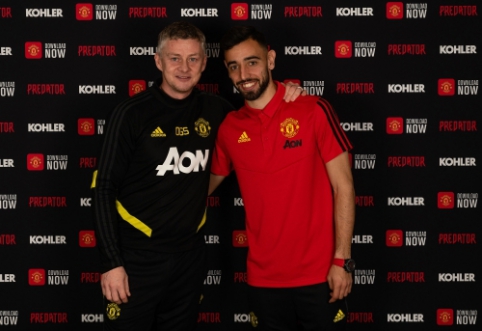 Officially signed a contract with "Man Utd" B. Fernandes: "Incredible feeling to be here"