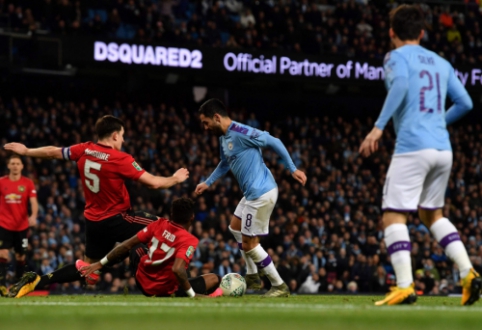 English League Cup: "Man Utd" defeated "Man City", but the "city dwellers" advanced to the final