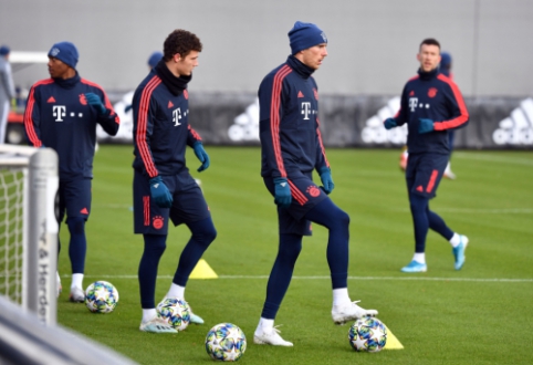 "Battles between players at Bayern training"