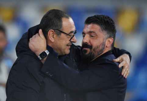 M. Sarri: "I am Happy for Napoli"