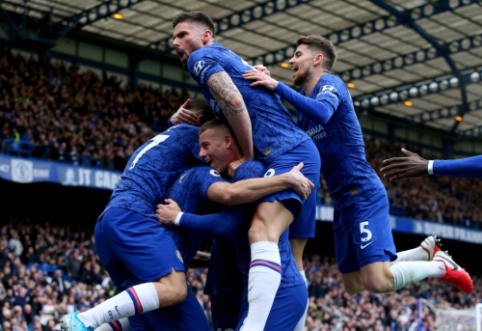 "Chelsea" celebrated victory in the London derby as the dominant team