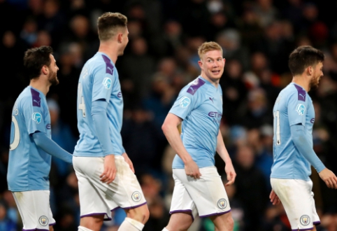 "Man City" had no problems in the match against "West Ham"