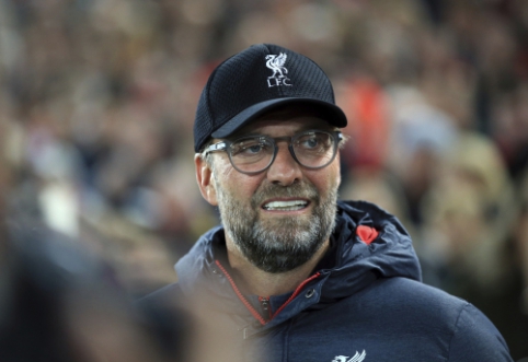 J. Kloppas: "I'm sorry for Guardiola and Manchester City players"