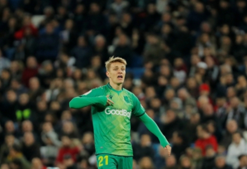 M. Odegaard determined "Sociedad's" victory in the first King's Cup semi-final match