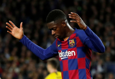 Official: O. Dembele will miss the rest of the season and the European Championship