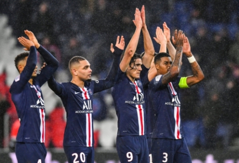 PSG prove superiority over "Lyon" in a six-goal feast