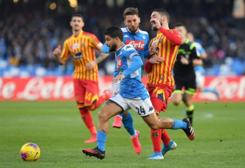 "Lecce" sensationally defeated "Napoli" on the road