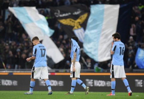 "Lazio" missed the chance to move up to second place in the "Serie A" standings.