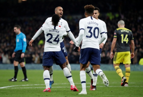 "Tottenham" defeated "Southampton" and advanced to the FA Cup quarterfinals.